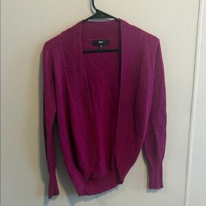 Mossimo Supply Co. Women's Magenta Cardigan Sweater